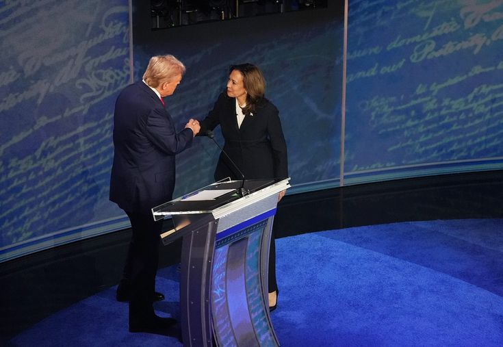 New poll shows Harris 11 points ahead of Trump in favorability